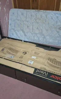تخت تخواب یکنفره فلزی با کشو