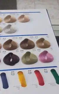 رنگ مو ترکیبی (بدون دکلره)