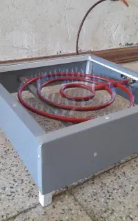 اجاق بزرگ پخت نان سه شعله و محکم و اجاق چارپایه