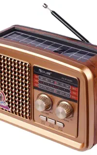 رادیو اسپیکر خورشیدی گولون چراغقوهدار تمام موج