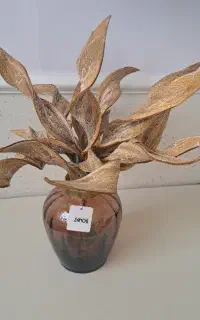 گلدان و گل فومی