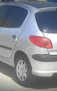 پژو 206مدل 86  کارمندی