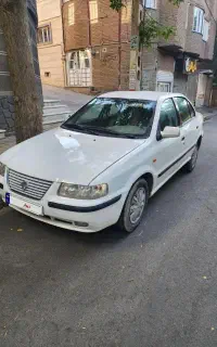 سمند سفید مدل ۸۴