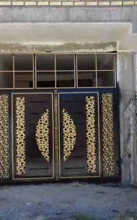 نقاشی درب و پنجره