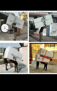باربری حمل بار کارگر خالی به تمامه نقاط