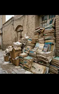 خریدگاغذ باطله کتاب دفتر گهنه