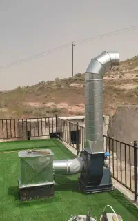 کانال کشی کانال کولر هود آشپزخانه  کانال گرد درز