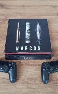 ps4 slim پی اس فور اسلیم کپی خور دو دسته با گارنتی