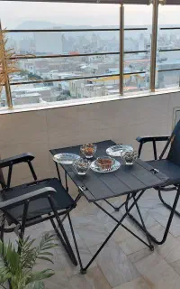 ست دونفره میز صندلی مسافرتی(مستقیم از تولیدی)