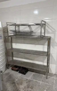 شلف طبقه استیل