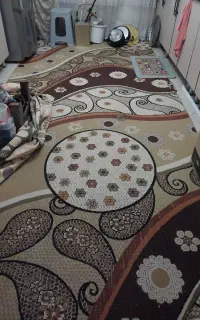 گلیم فرش اشپزخانه