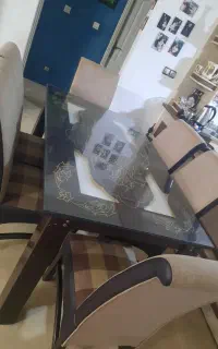 میز ناهار خوری ۶ نفره با۶ صندلی