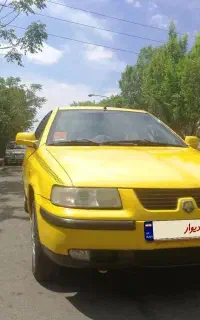 تاکسی سمند زرد گردشی مدل۸۷