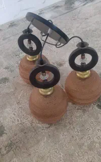 لوستر سه شاخه سالم