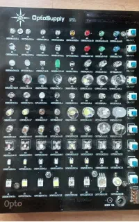 برد نمایش و مقایسه LED
