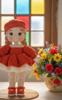 انواع عروسک های بافتنی در سایز و مدل های مختلف