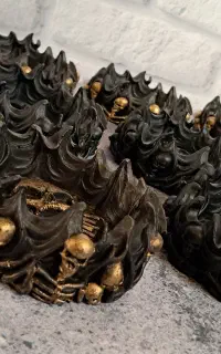 زیرسیگاری اسکلت