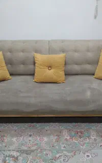 مبل راحتی مکانیزم دار با میز وسط