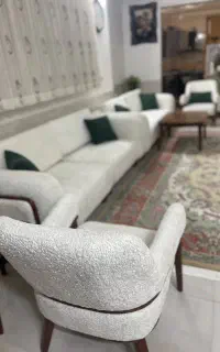 ست مبل هشت نفره  .خاص.  اماراتی