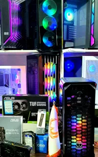 کیس i5 14400 رم 16 گرافیک قدرتمند 1030 و SSD 500