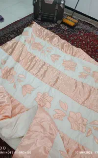 روتختی دونفره ساتن پتو دونفره
