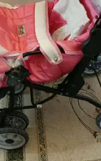 کالسکه صورتی،ساک نوزاد نو