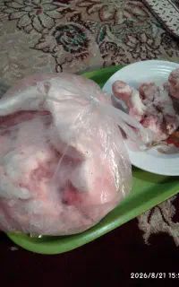 دنبه گوسفند تازه
