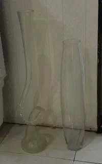 دو عدد گلدان بامبو