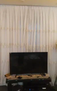 پرده حریر با آستر
