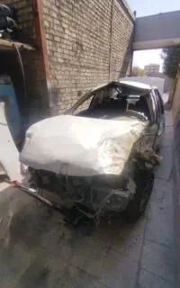 صافکاری شاسی کشی خودرو تصادف شدیدبازسازی کامل