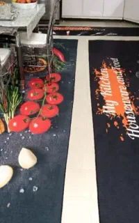 فروش 4 عدد فرش آشپزخانه پشت چرم