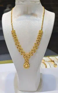 گردنی طلای طرح زیتون