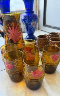 یک دست پارچ و لیوان نوستالژی