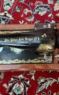 چرخ خیاطی ژوکی اصل ژاپن(با موتور برقی) کاملا سالم