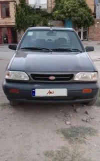 پراید مدل ۸۸ بی رنگ
