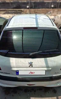 پژو ۲۰۶ تیپ ۲ بدنه درحد شاسی هاسالم
