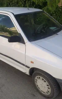 پراید کارمندی ۸۷ استثنایی با کارکرد ۱۸۰