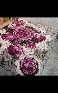 آف ویژه پتوهای یک ودونفره تک رنگ وگلدارگلبافت