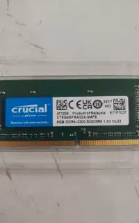 رم لپ تاپ 8گیگ DDR4 کروشیال