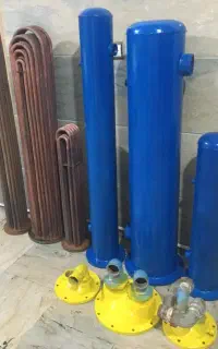 مبدل حرارتی کویل مسی موتورخانه استخر