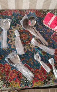 سرویس قاشق چنگال
