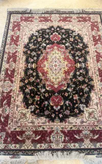 دو تخته فرش دستباف تبریز ۴ متری