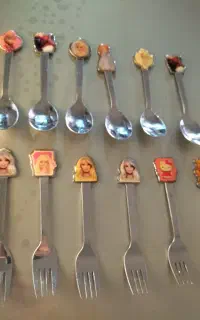 قاشق چنگال بچه گانه یونیک