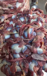 سنگدان  پاک شده گرم اعلا درجه ۱خرده فیله پس گردن