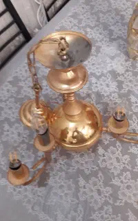 لوسترسقفی آلمینیوم ۲عدد