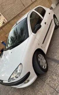 پژو۲۰۶ مدل  آخر ۹۶ دریچه سیمی درحدصفر