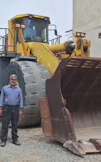 نقاش ماشین سنگین سیارحرفه ای