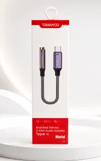 تبدیل جک 3.5 به تایپ سی ترانیو(فروشگاه سروش)