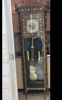 ساعت ایستاده برنز