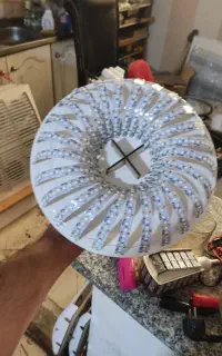 لوستر دست ساز الماس